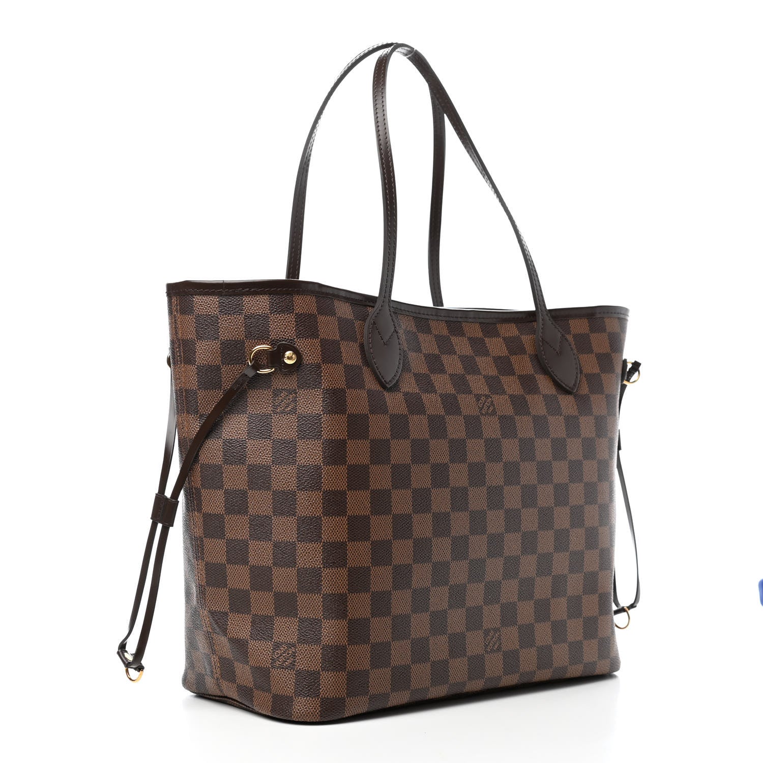 Louis Vuitton Damier Ebene Neo Neverfull MM Rose Ballerine 2 of 4