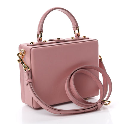Dolce & Gabbana Lambskin Quilted Box Bag Pink 3 of 9