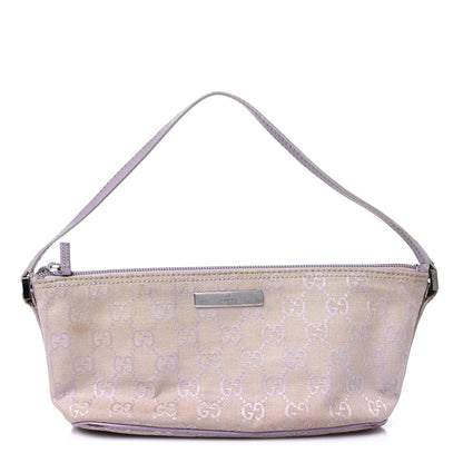Gucci Monogram Boat Pochette Lilac 1 of 18