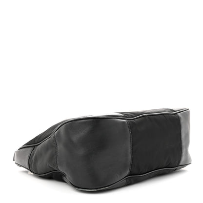Prada Tessuto Nylon Hobo Black 4 of 13