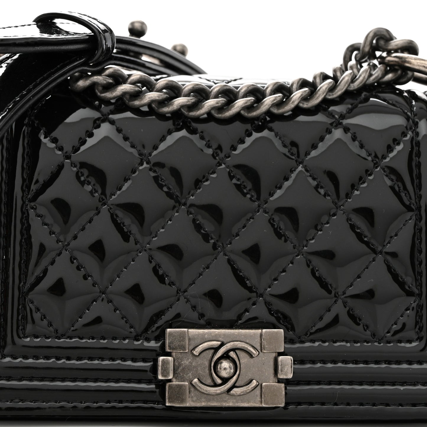 Lambskin Calfskin Tweed Success Story Set of 4 Minis Bags Black