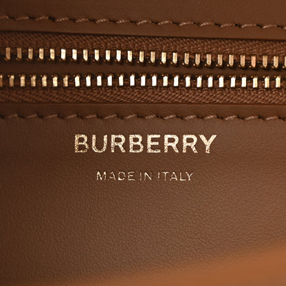 Burberry Grained Calfskin Small TB Bag Camel Alabaster Beige Warm Tan 6 of 9
