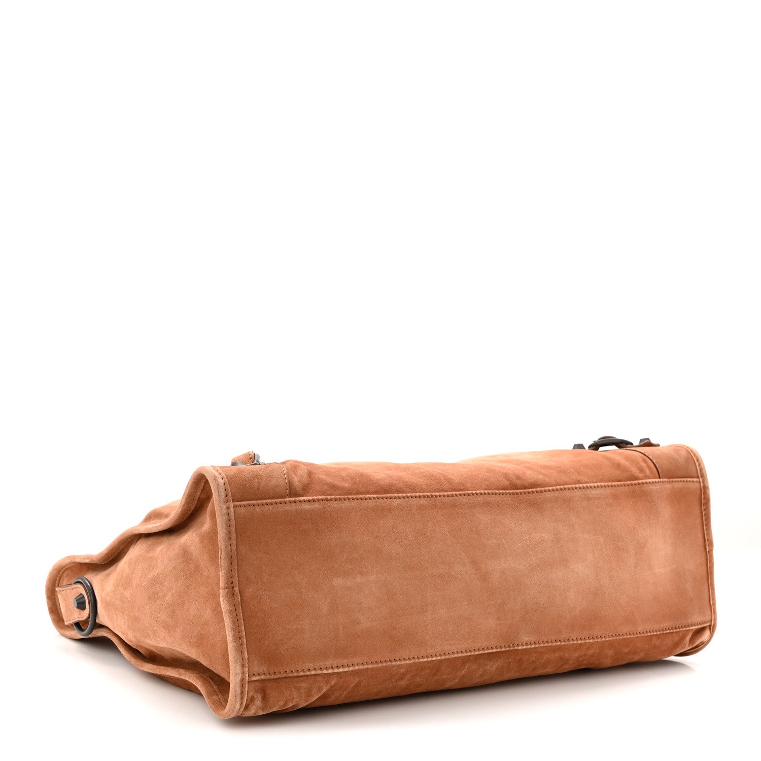 Balenciaga Waxed Suede Calfskin Classic Hardware Medium Le City Camel 4 of 10