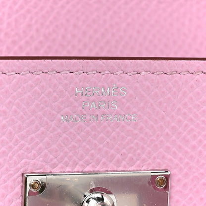 Hermes Epsom Kelly To Go Wallet Mauve Sylvestre 9 of 11