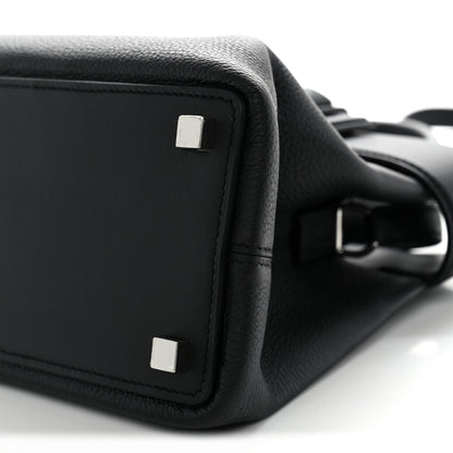 Hermes Togo Swift Medor Bag Black 10 of 10