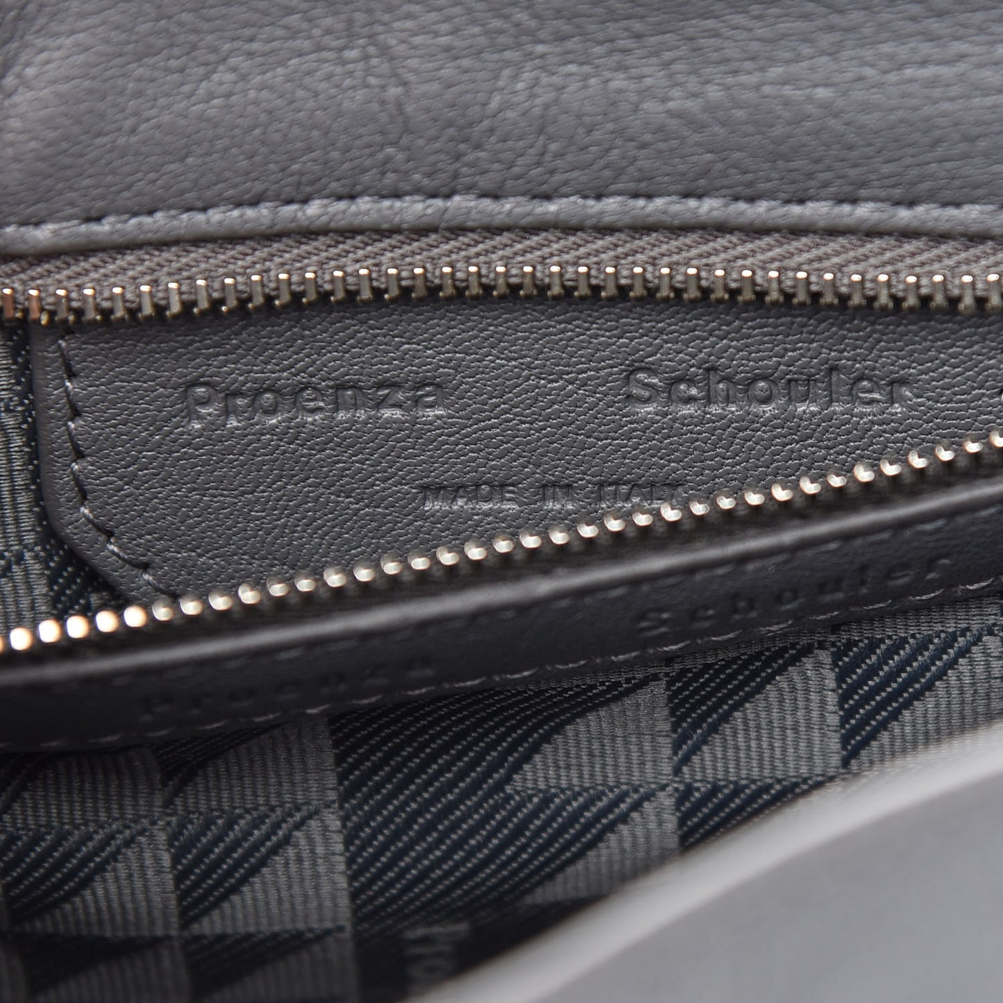 Lambskin PS1 Mini Crossbody Heather Grey