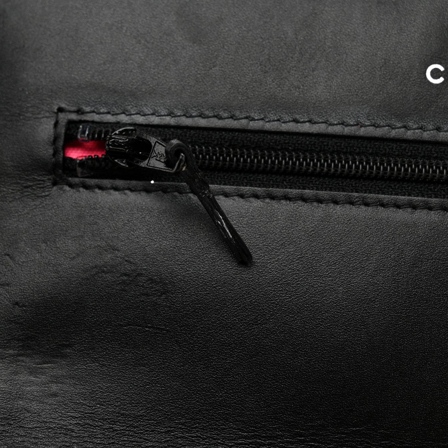 Chanel Calfskin Quilted Cambon Wallet on Chain WOC Black 12 of 15