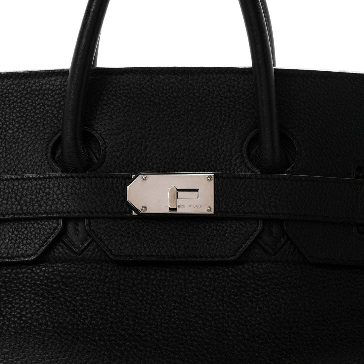 Hermes Togo HAC Travel Birkin 50 Black 7 of 11