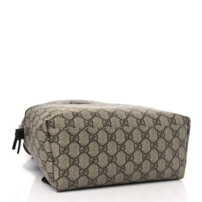 Gucci GG Supreme Monogram Margaux Calfskin Childrens Day Backpack Beige Ebony Cocoa Dark Chocolate 4 of 10