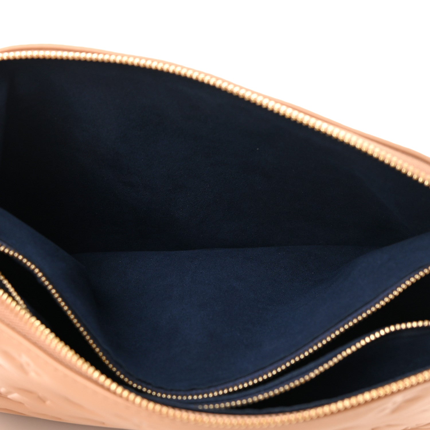 Louis Vuitton Lambskin Embossed Monogram Coussin PM Camel 5 of 12