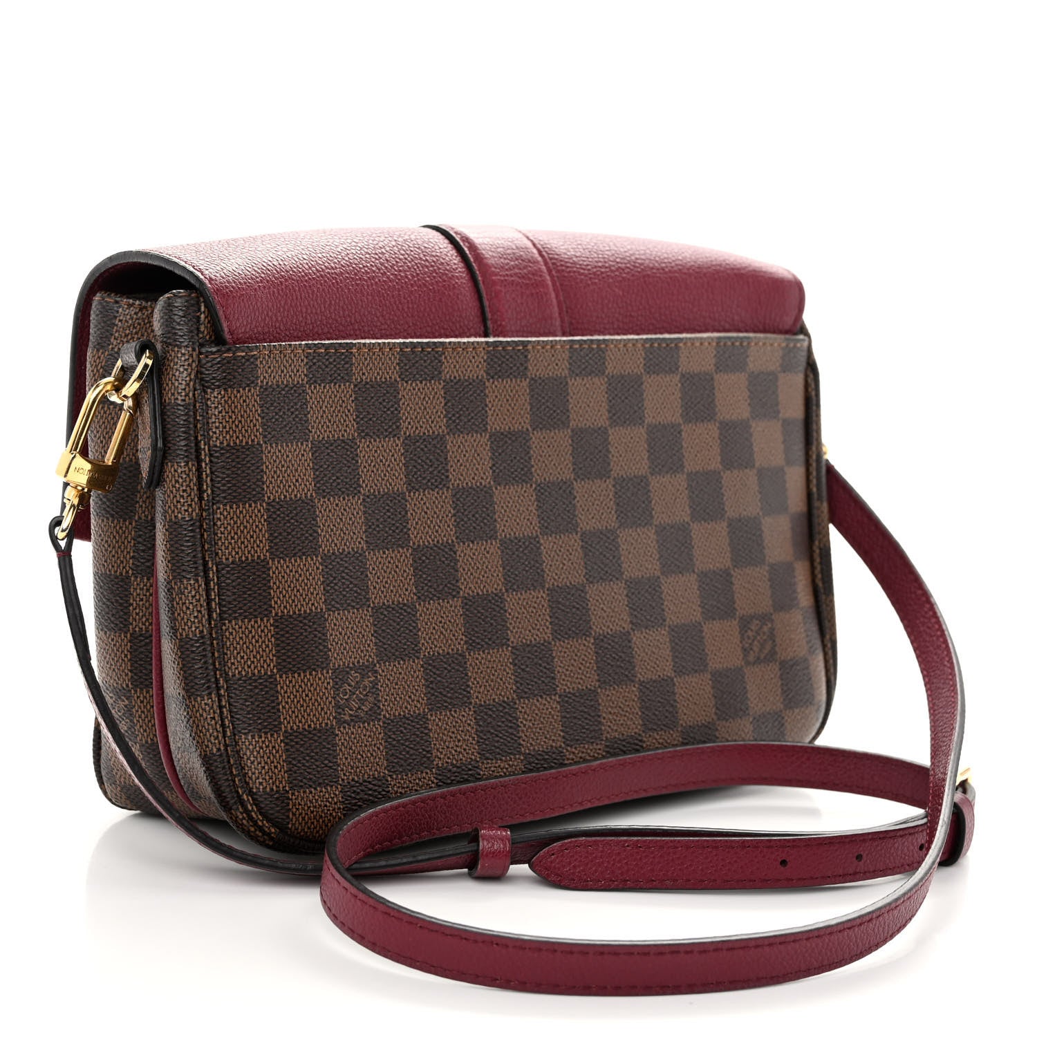 Louis Vuitton Damier Ebene Clapton Raisin 3 of 9
