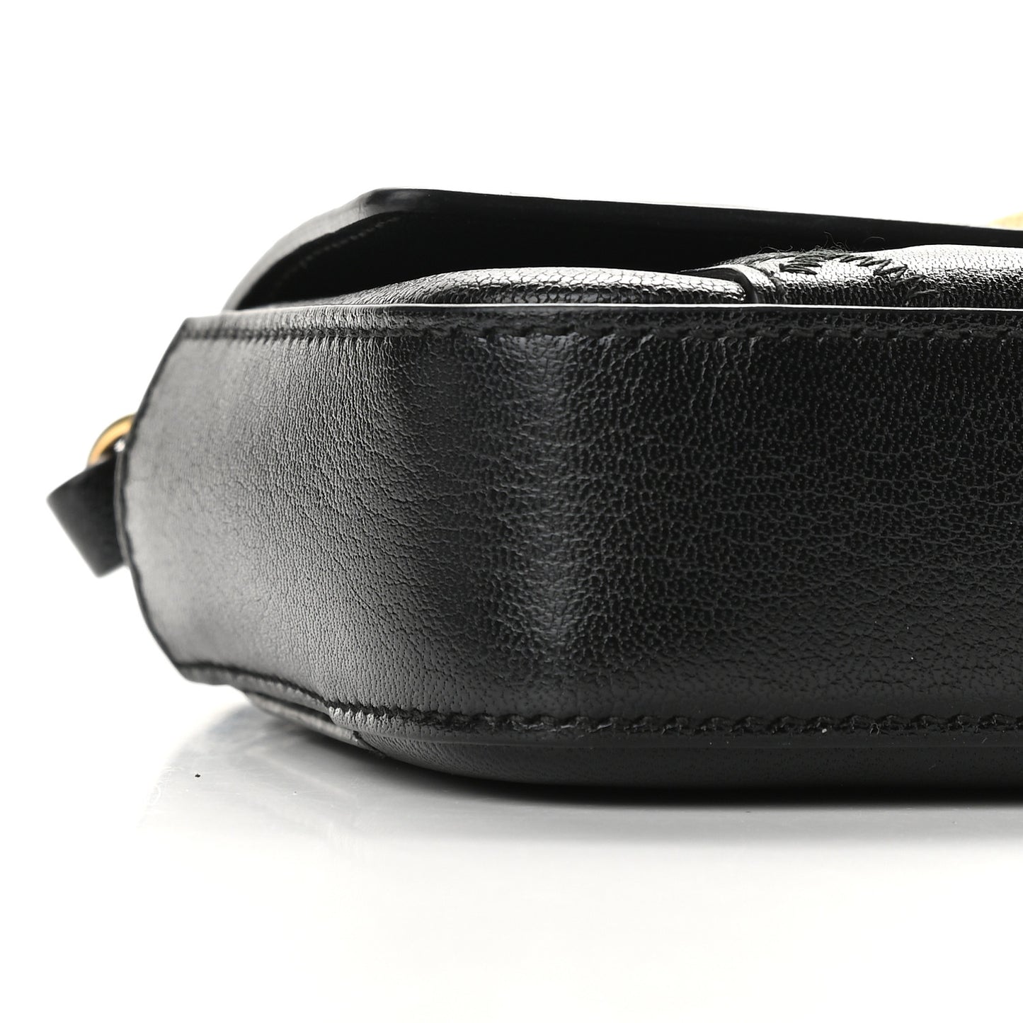 Goatskin Quilted GV3 Mini Pocket Convertible Bag Black
