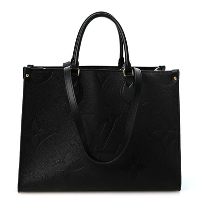 Louis Vuitton Empreinte Monogram Giant Onthego MM Black 1 of 11