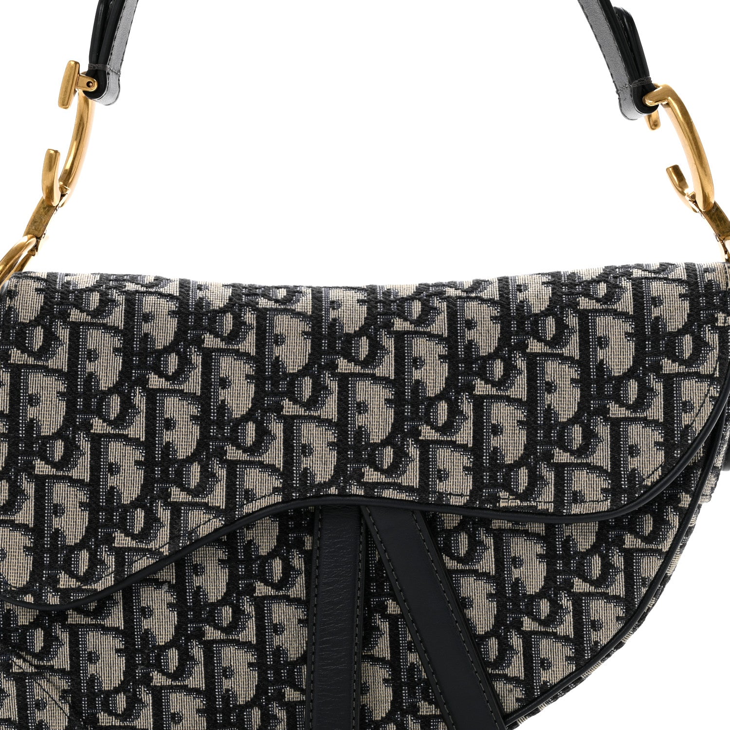 Christian Dior Oblique Saddle Bag Blue 1888333 – FASHIONPHILE