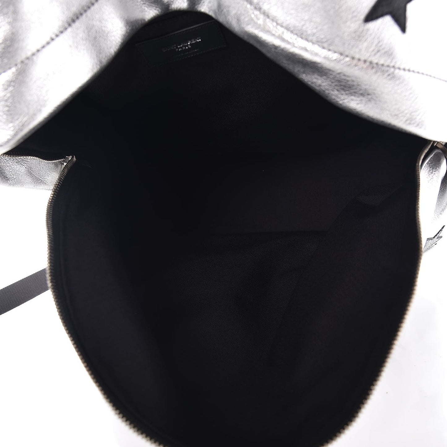 Metallic Buffalo Star Hunting Backpack Silver Black