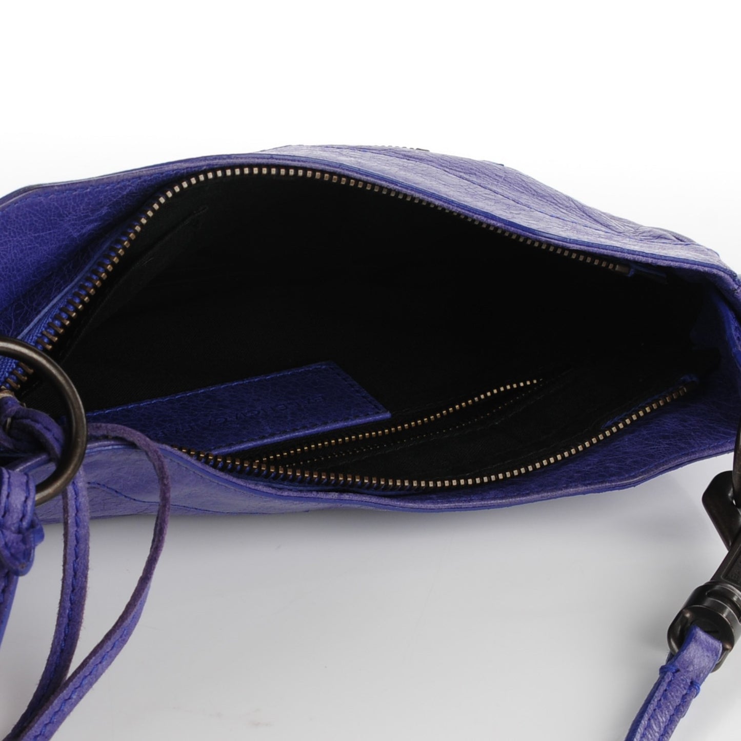 Agneau Classic Hardware Hip Bleu Lavande