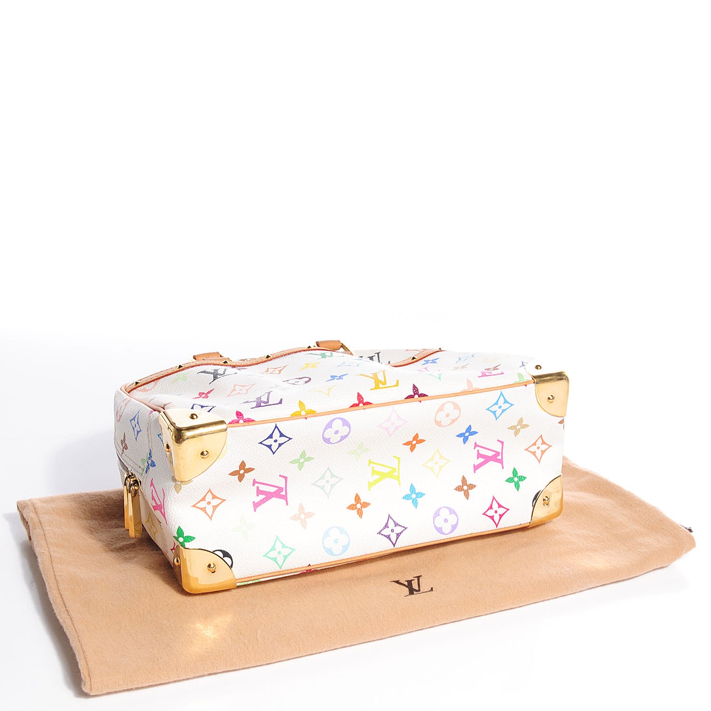 Monogram Multicolor Trouville White