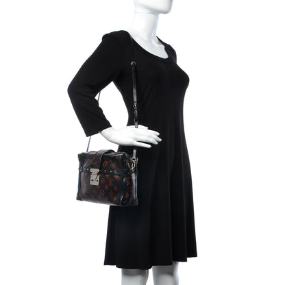 Louis Vuitton Monogram Petite Malle Soft MM Infrarouge 2 of 11