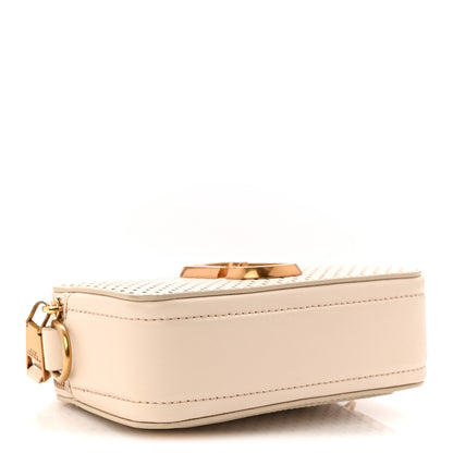 Marc Jacobs Perforated Calfskin Small Snapshot Camera Bag Tapioca 4 of 11