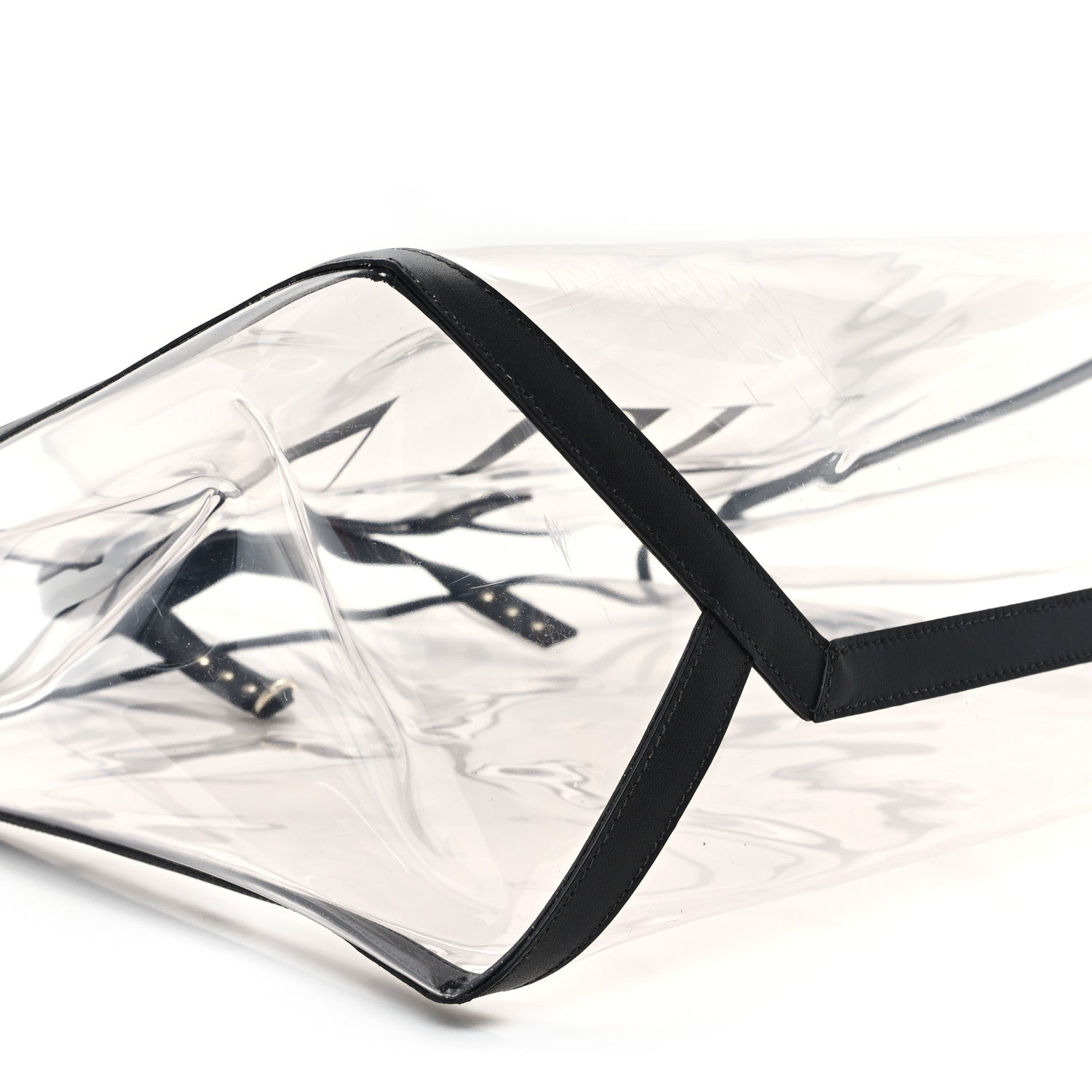 Valentino Garavani Plexy VLTN Large Shopping Bag Transparent 10 of 12