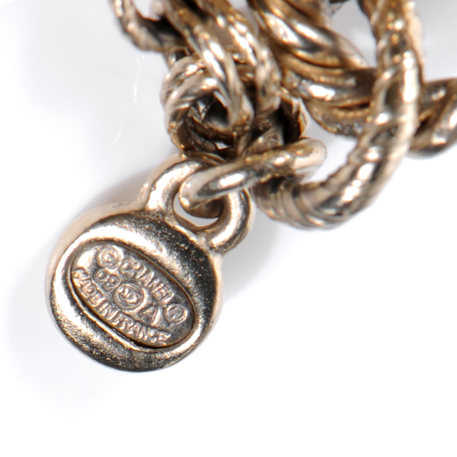 Chanel CC Chain Bracelet Gold 4 of 4