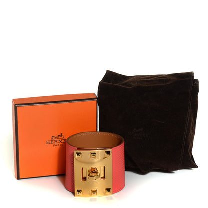 Hermes Epsom Extreme Bracelet S Rose Jaipur 4 of 7
