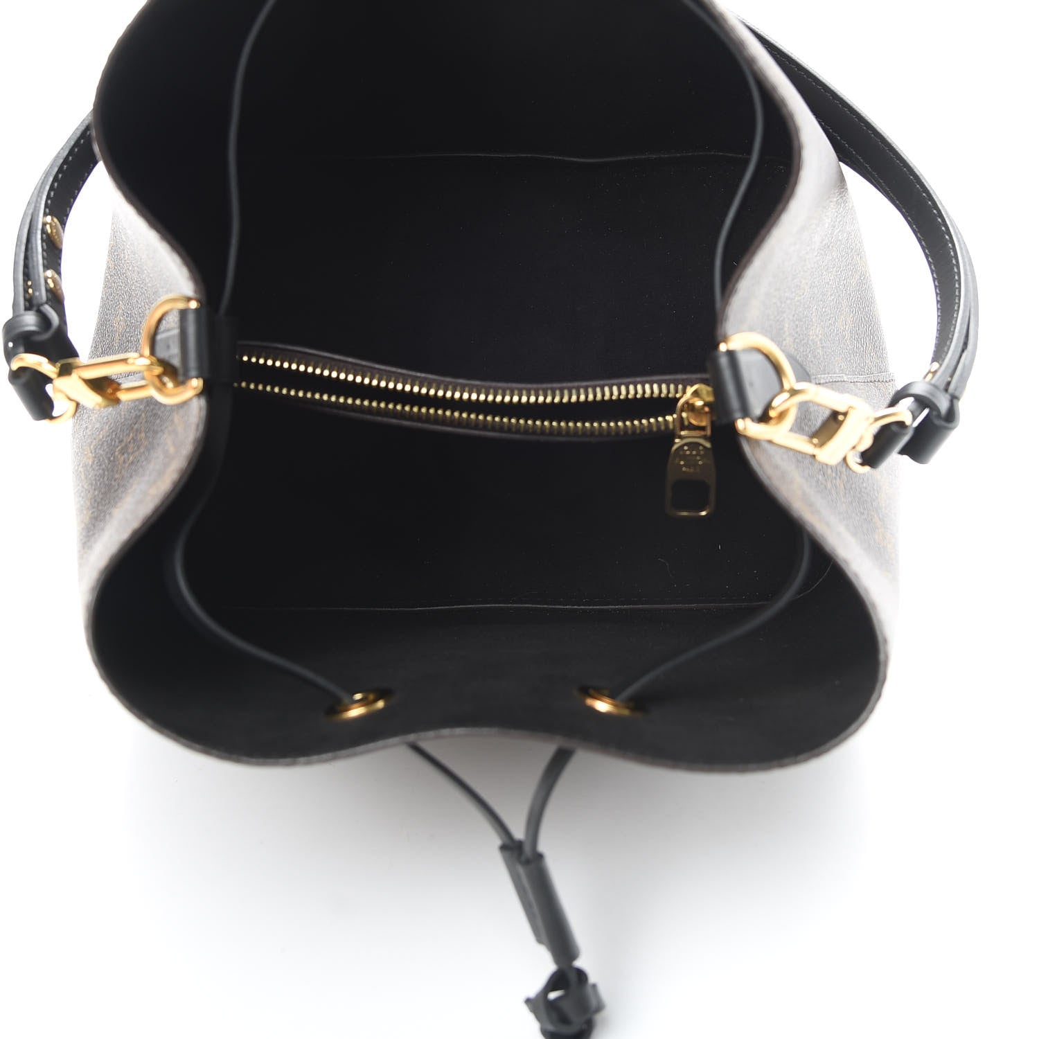 Louis Vuitton Monogram Neonoe MM Black 5 of 12