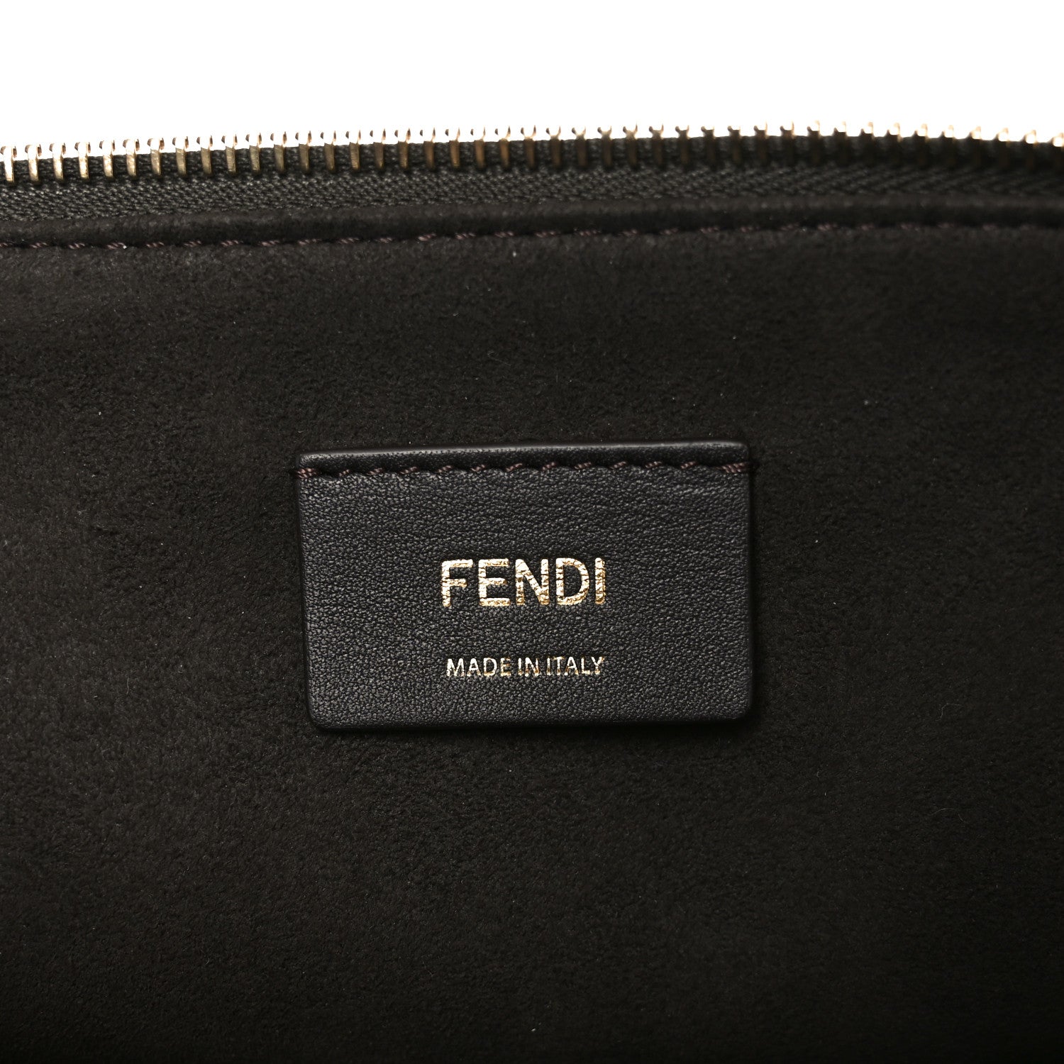 Fendi Vitello Grace Jacquard FF Medium By The Way Boston Bag Tobacco Moro Ebano 6 of 10