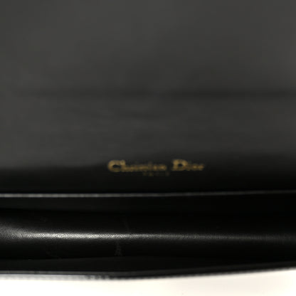 Christian Dior Patent Cannage Lady Dior Convertible Clutch Black 6 of 15