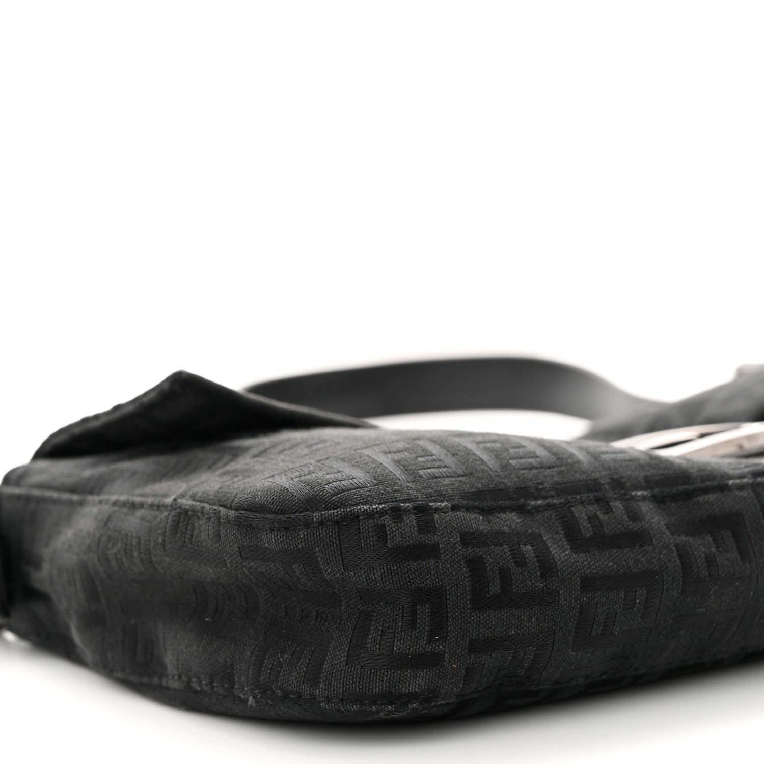 Fendi Zucchino Baguette Black 8 of 11
