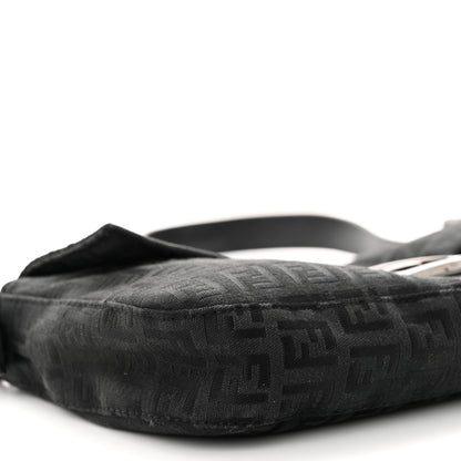 Fendi Zucchino Baguette Black 8 of 11