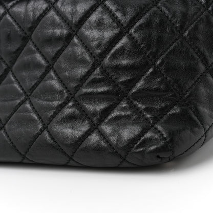 Chanel Glazed Calfskin Quilted Beijing Backpack Black 12 of 13