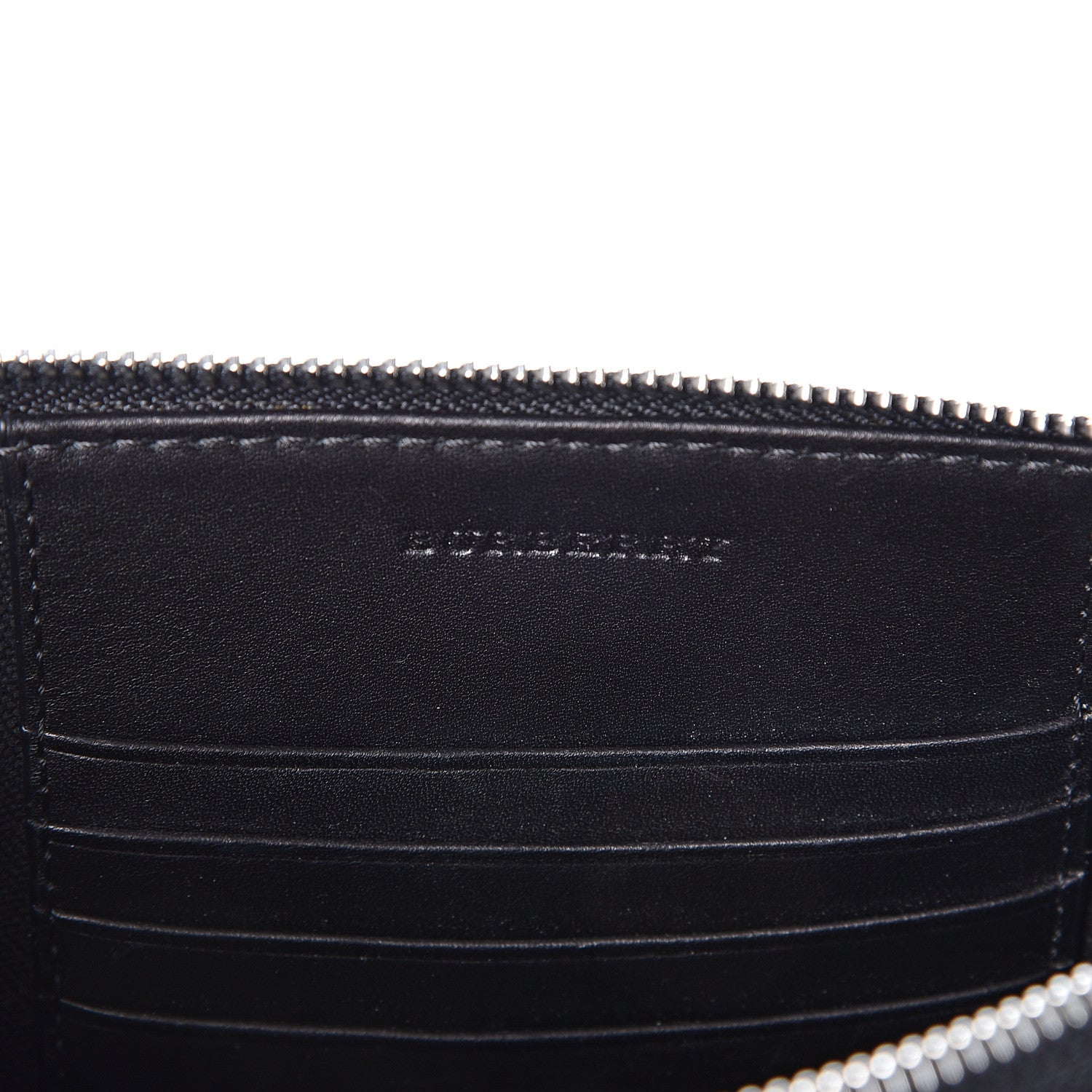 Burberry Mega Check Peyton Crossbody Clutch Bag Black 5 of 10