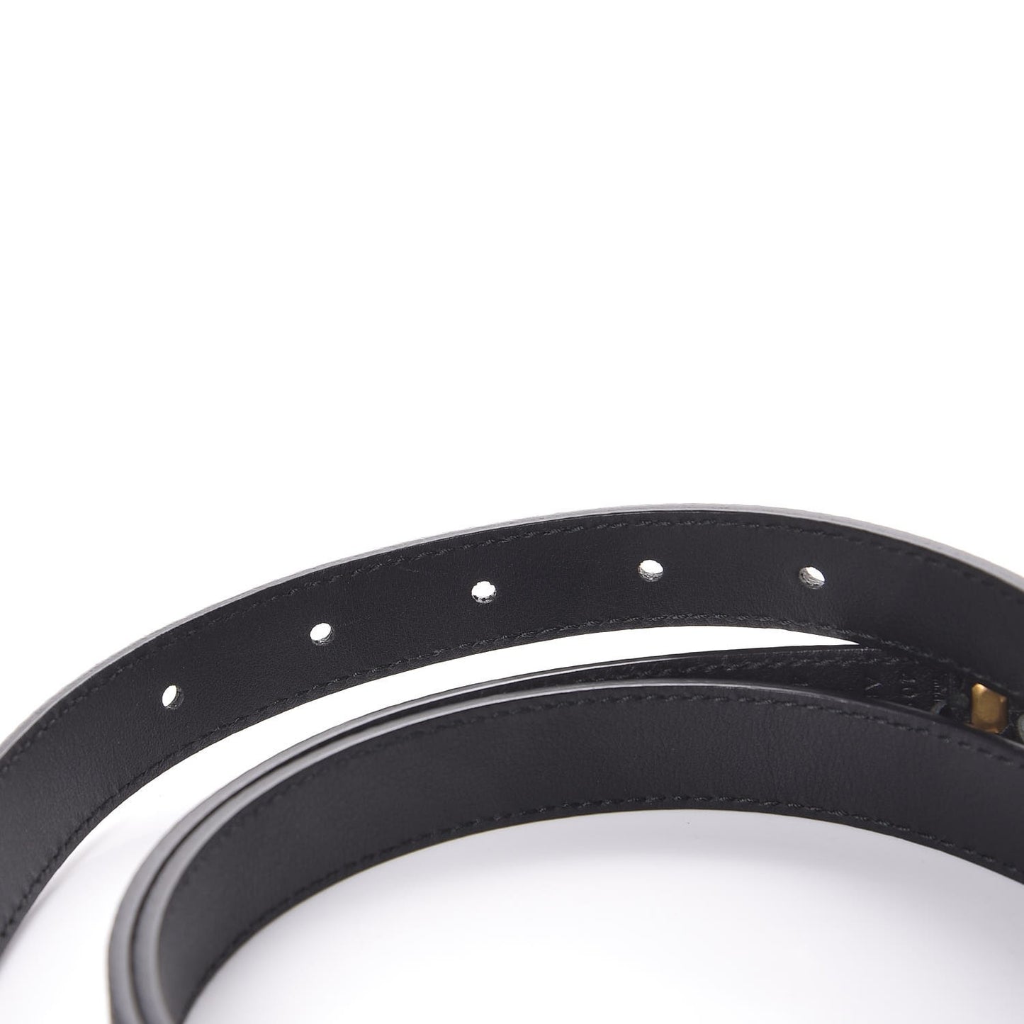 Calfskin Double G 20mm Belt 95 38 Black