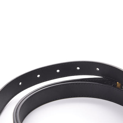 Gucci Calfskin Double G 20mm Belt 95 38 Black 5 of 7