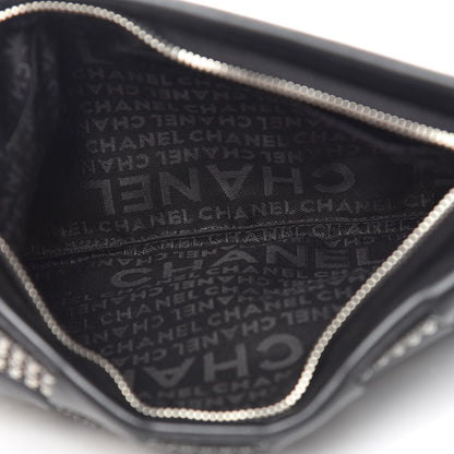 Chanel Lambskin Crystal Wristlet Black 5 of 14