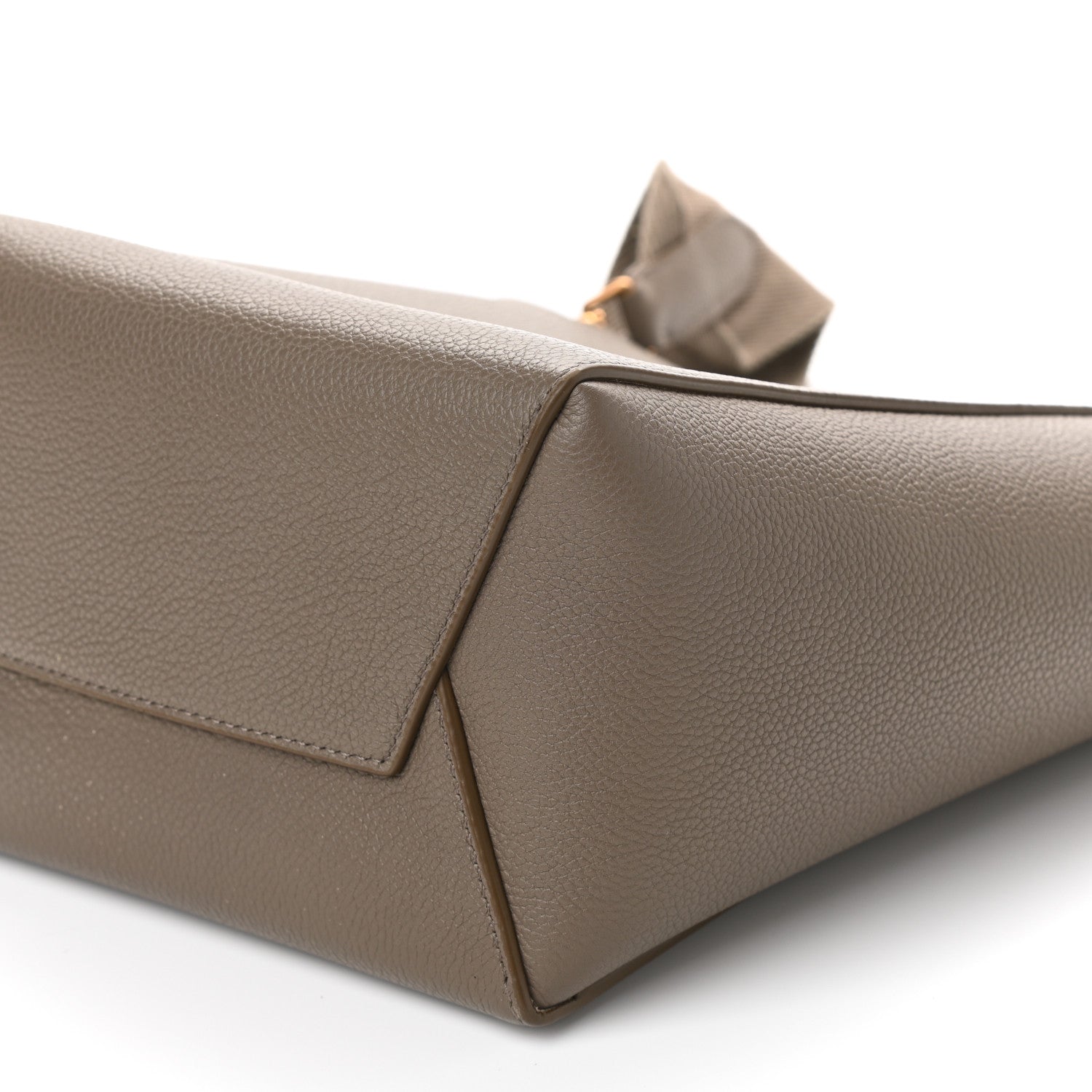 Celine Soft Grained Calfskin Small Sangle Bucket Bag Taupe 9 of 10