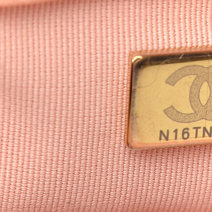 Chanel Goatskin Quilted Medium Chanel 19 Flap Light Pink 7 of 9