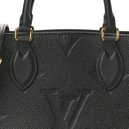 Louis Vuitton Empreinte Monogram Giant Onthego PM Black 7 of 9