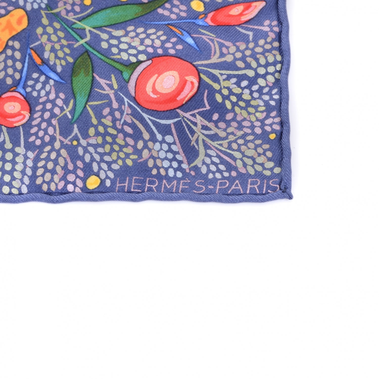Hermes Silk Cavale Joyeuse Pocket Square Scarf 3 of 6
