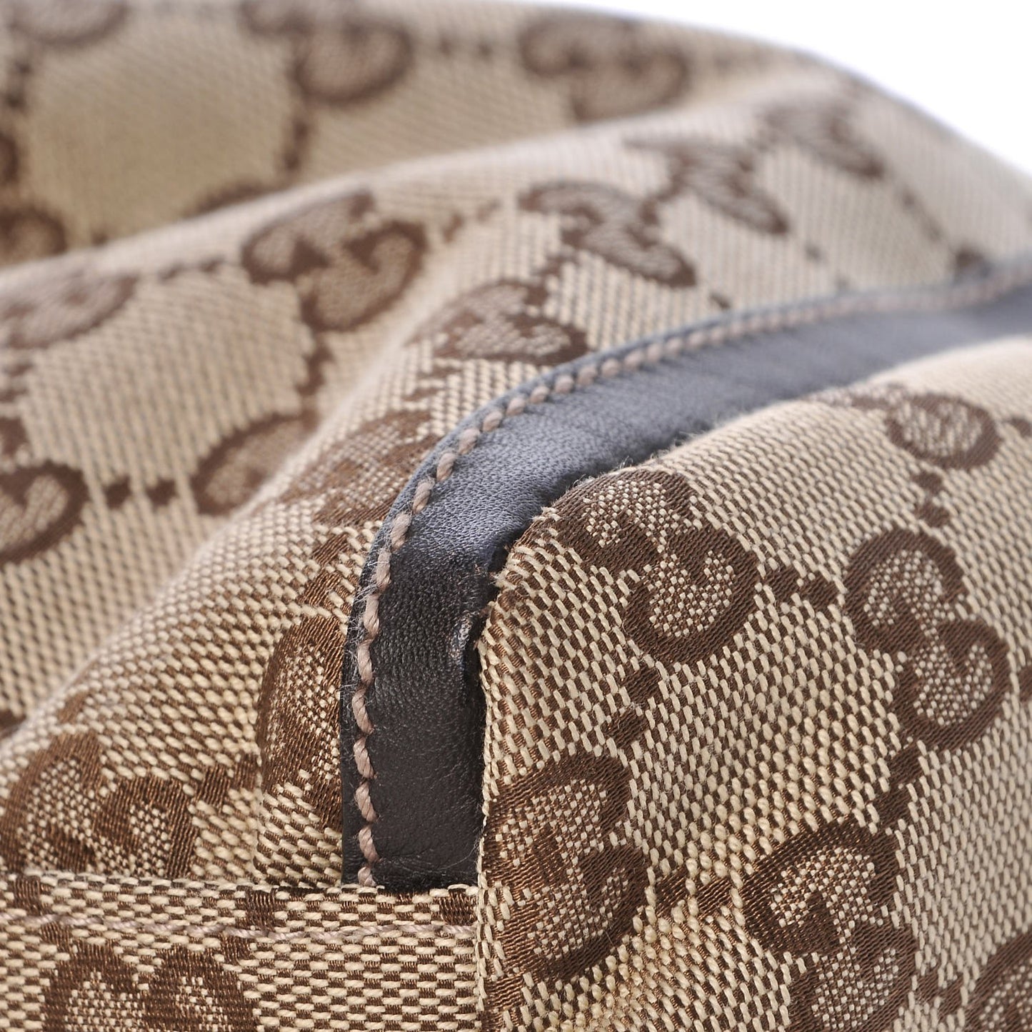 Monogram Large D Gold Hobo Dark Brown