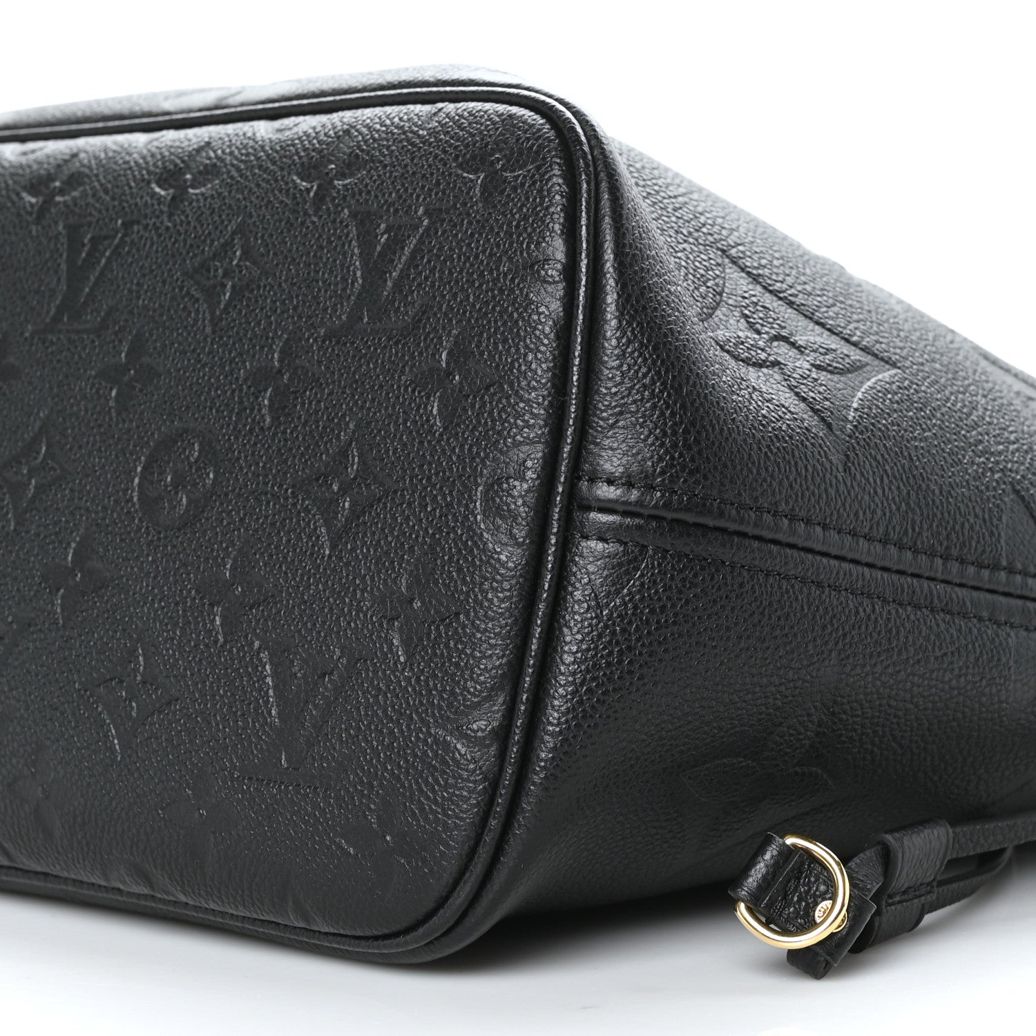 Louis Vuitton Empreinte Monogram Giant Neverfull MM Black 8 of 8