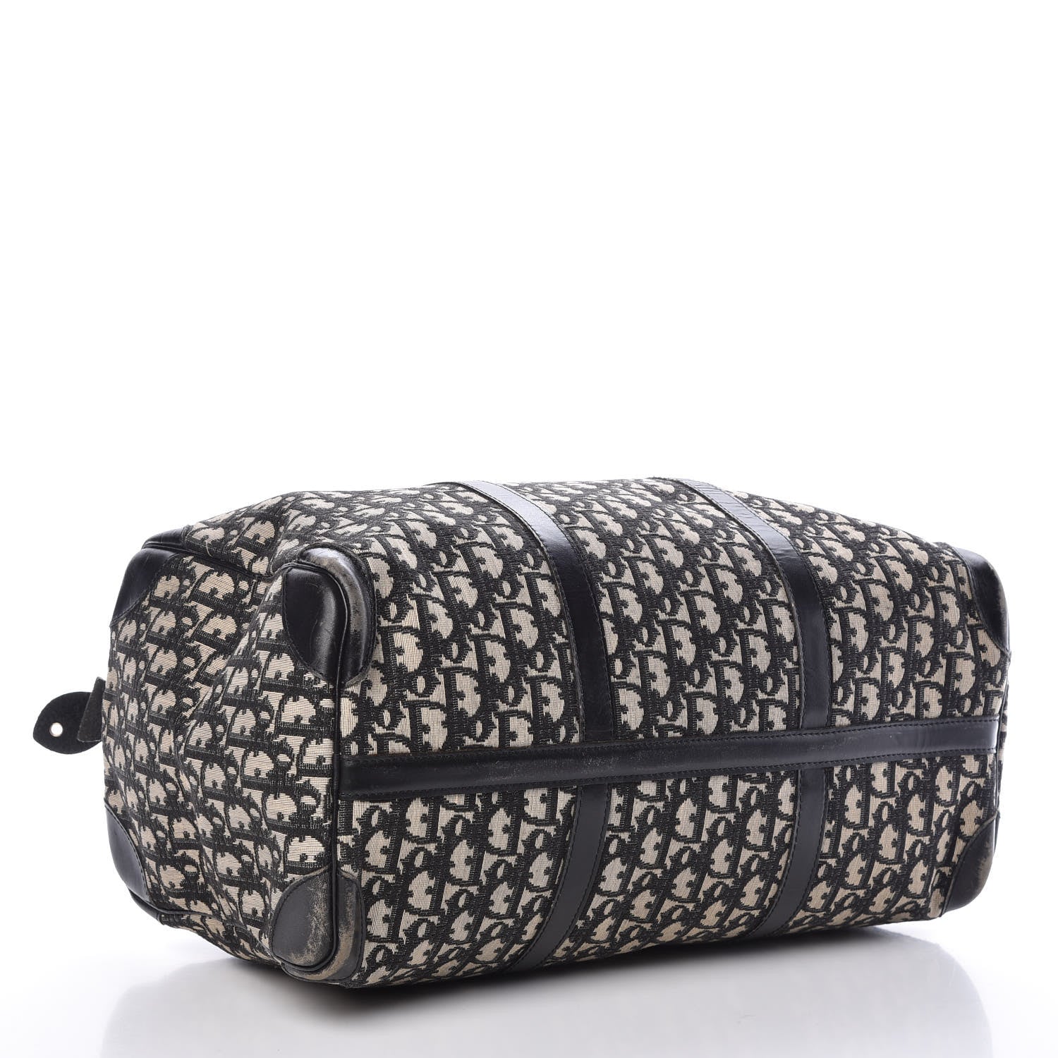 Christian Dior Monogram Duffle Black 4 of 14