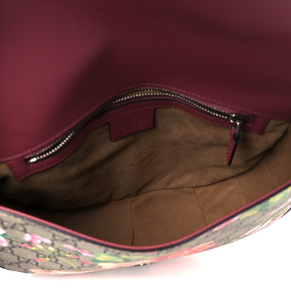 Gucci GG Supreme Monogram Blooms Small Messenger Shoulder Bag Beige Multicolor Dry Rose 5 of 11