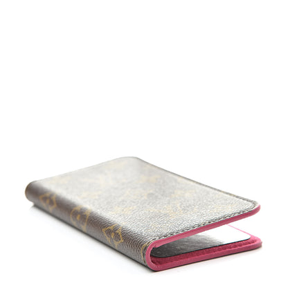 Louis Vuitton Monogram iPhone X/XS Folio Case Rose Pop 4 of 9