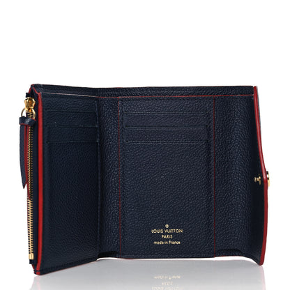 Louis Vuitton Empreinte Victorine Wallet Marine Rouge 5 of 8