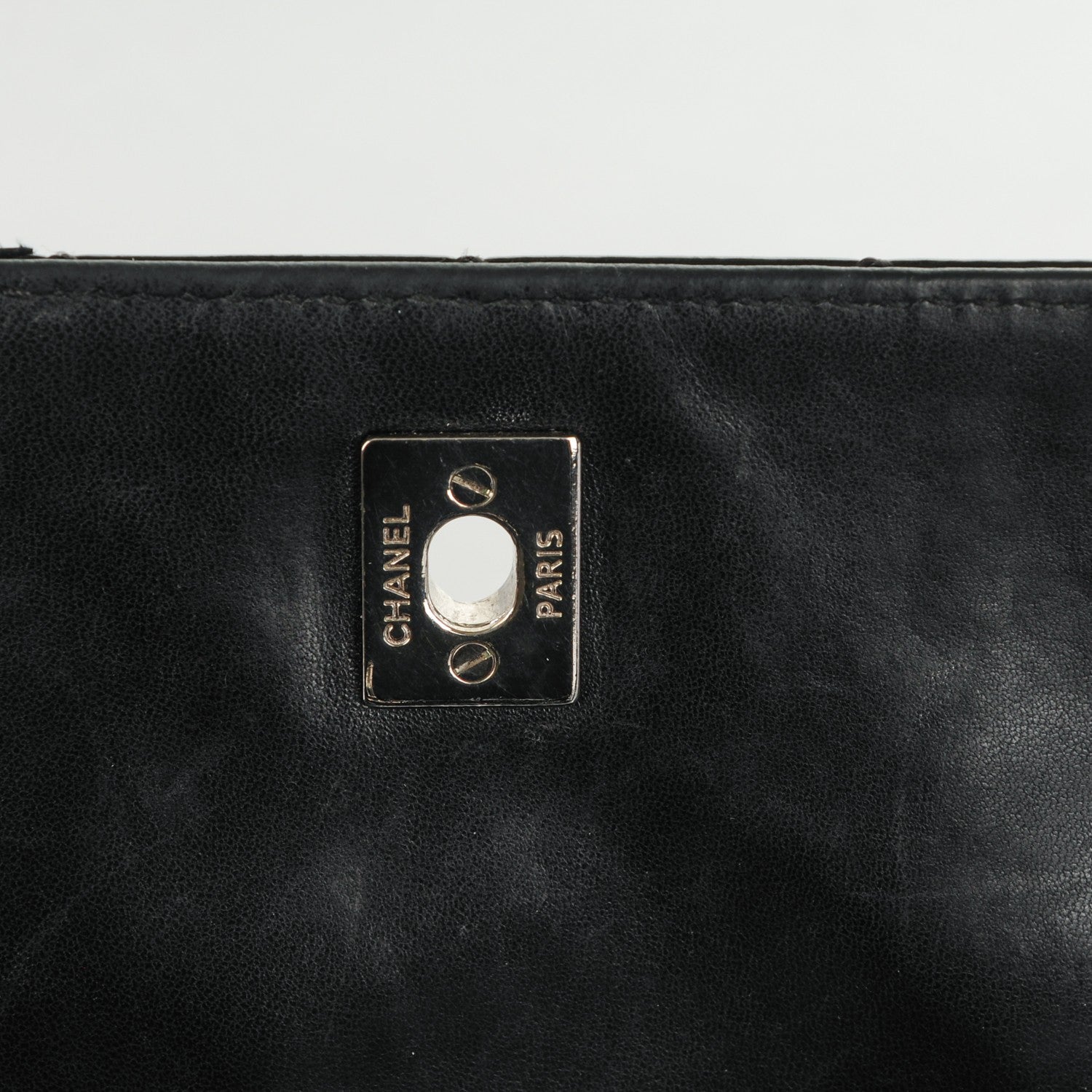Chanel Vinyl Quilted In the Business Flap Bag Black 6 of 9