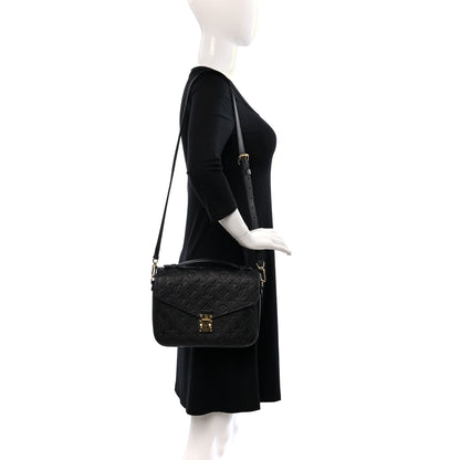 Louis Vuitton Empreinte Pochette Metis Black 2 of 8