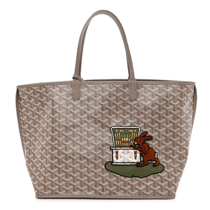 Goyard Goyardine Reversible Bunny Anjou GM Grey 3 of 16