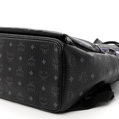 MCM Visetos Dual Stark Cyber Flash Backpack Black 9 of 11